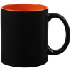 Кружка-хамелеон On Display, матовая, оранжево-черная, арт. 10869.20 фото 1 — Бизнес Презент