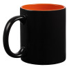 Кружка-хамелеон On Display, матовая, оранжево-черная, арт. 10869.20 фото 2 — Бизнес Презент