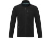 Мужская флисовая куртка Amber на молнии из переработанных материалов по стандарту GRS, черный, арт. 3752990L фото 2 — Бизнес Презент