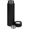 Смарт-бутылка с заменяемой батарейкой Long Therm Soft Touch, черная, арт. 15717.30 фото 2 — Бизнес Презент