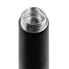 Смарт-бутылка с заменяемой батарейкой Long Therm Soft Touch, черная, арт. 15717.30 фото 4 — Бизнес Презент