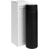 Смарт-бутылка с заменяемой батарейкой Long Therm Soft Touch, черная, арт. 15717.30 фото 9 — Бизнес Презент
