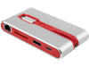 Хаб USB Rombica Type-C Hermes Red, арт. 595604 фото 3 — Бизнес Презент