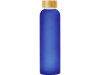 Стеклянная бутылка с бамбуковой крышкой Foggy, 600мл, синий, арт. 828702 фото 3 — Бизнес Презент