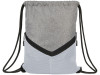 Спортивный рюкзак-мешок, серый/белый, арт. 12038503 фото 2 — Бизнес Презент