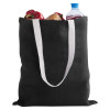 Холщовая сумка на плечо Juhu, черная, арт. 4868.30 фото 4 — Бизнес Презент