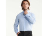 Рубашка мужская Oxford, небесно-голубой, арт. 5507CM10L фото 6 — Бизнес Презент