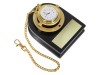 Часы Магистр с цепочкой на деревянной подставке, золотистый/черный, арт. 140509 фото 1 — Бизнес Презент