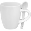 Кофейная кружка Pairy с ложкой, белая, арт. 13138.60 фото 1 — Бизнес Презент