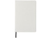 Блокнот Spectrum A5 с белой бумагой и цветной закладкой, белый/черный, арт. 10713500 фото 3 — Бизнес Презент