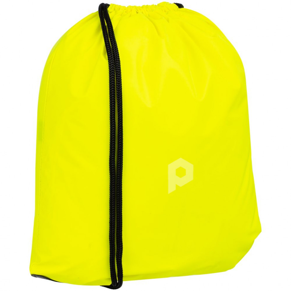 Рюкзак-мешок Manifest Color из светоотражающей ткани, желтый неон, арт. 13423.89 фото 1 — Бизнес Презент