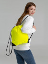 Рюкзак-мешок Manifest Color из светоотражающей ткани, желтый неон, арт. 13423.89 фото 7 — Бизнес Презент