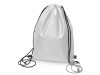 Рюкзак-мешок Reviver из нетканого переработанного материала RPET, белый, арт. 590606 фото 1 — Бизнес Презент