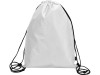 Рюкзак-мешок Reviver из нетканого переработанного материала RPET, белый, арт. 590606 фото 2 — Бизнес Презент