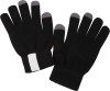 Сенсорные перчатки Scroll, черные, арт. 2793.30 фото 1 — Бизнес Презент