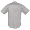 Рубашка мужская с коротким рукавом Brisbane, серая, арт. 1837.131 фото 2 — Бизнес Презент