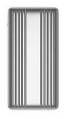 Металлический аккумулятор Hard Ridge, 10000 мАч, серебристый, арт. 15700.10 фото 2 — Бизнес Презент