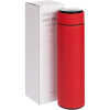 Смарт-бутылка с заменяемой батарейкой Long Therm Soft Touch, красная, арт. 15717.50 фото 9 — Бизнес Презент