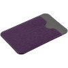 Чехол для карты на телефон Devon, фиолетовый с серым, арт. 15605.70 фото 2 — Бизнес Презент