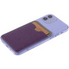Чехол для карты на телефон Devon, фиолетовый с серым, арт. 15605.70 фото 3 — Бизнес Презент