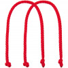 Ручки Corda для пакета M, ярко-красные (алые), арт. 23109.51 фото 1 — Бизнес Презент