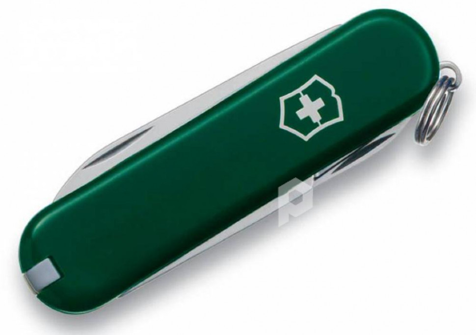Нож-брелок Classic 58 с отверткой, зеленый, арт. 7716.90 фото 1 — Бизнес Презент