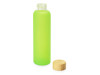 Стеклянная бутылка с бамбуковой крышкой Foggy, 600мл, зеленое яблоко, арт. 828703 фото 2 — Бизнес Презент