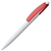Ручка шариковая Bento, белая с красным, арт. 4708.65 фото 1 — Бизнес Презент