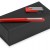 Подарочный набор Skate Mirro с ручкой для зеркальной гравировки и флешкой, красный