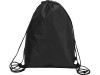 Рюкзак-мешок Reviver из нетканого переработанного материала RPET, черный, арт. 590607 фото 2 — Бизнес Презент