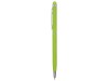 Ручка-стилус шариковая Jucy Soft с покрытием soft touch, зеленое яблоко, арт. 18570.03 фото 3 — Бизнес Презент