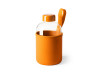 Бутылка стеклянная KASTER в неопреновом чехле, 600 мл, апельсин, арт. BI4098S131 фото 1 — Бизнес Презент