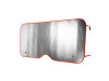 Автомобильный солнцезащитный козырек KINI, серебристый/красный, арт. TO0101S160 фото 1 — Бизнес Презент