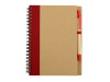 Блокнот Priestly с ручкой, красный, арт. 10626800 фото 7 — Бизнес Презент