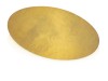 Значок металлический Овал, золотистый, арт. 130200 фото 2 — Бизнес Презент