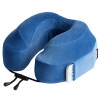 Подушка под шею для путешествий Evolution, синяя, арт. 5947.40 фото 2 — Бизнес Презент