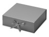 Коробка разборная на магнитах с лентами, серебристый, арт. 625190 фото 1 — Бизнес Презент