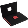 Коробка Plus, черная с красным, арт. 16602.50 фото 4 — Бизнес Презент