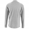 Рубашка поло мужская с длинным рукавом Perfect LSL Men, серый меланж, арт. 02087360S фото 2 — Бизнес Презент