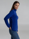 Толстовка флисовая женская Frontflip синяя, арт. 6860.440 фото 4 — Бизнес Презент