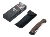 Нож складной Stinger, 112 мм (серебристый), материал рукояти: древесина венге (коричневый), арт. 441156 фото 5 — Бизнес Презент