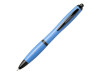 Шариковая ручка Nash из пшеничной соломы с черным наконечником, ярко-синий, арт. 10738302 фото 1 — Бизнес Презент