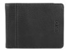 Бумажник Mano Don Montez, натуральная кожа в черном цвете, 12,5 х 9,7 см, арт. 191925101 фото 1 — Бизнес Презент