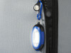 Фонарик с карабином Atria, черный/ярко-синий, арт. 10449701 фото 4 — Бизнес Презент
