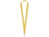 Шнурок с удобным крючком Impey, желтый, арт. 10250707 фото 1 — Бизнес Презент