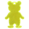 Пешеходный светоотражатель «Мишка», неон-желтый, арт. 4815.89 фото 1 — Бизнес Презент