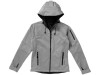 Куртка софтшел Match женская, серый/черный, арт. 3330790L фото 5 — Бизнес Презент