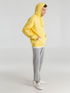 Толстовка с капюшоном унисекс King, желтая, арт. WU02K205XS фото 5 — Бизнес Презент