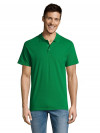 Рубашка поло мужская Summer 170, ярко-зеленая, арт. 1379.920 фото 4 — Бизнес Презент