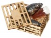 Набор мыла ручной работы Пиво и рыба, в деревянной коробке, арт. 123630 фото 3 — Бизнес Презент